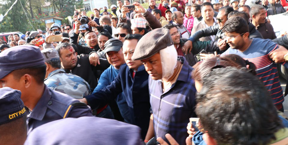 काठमाडौंको चपलीमा बम विस्फोट