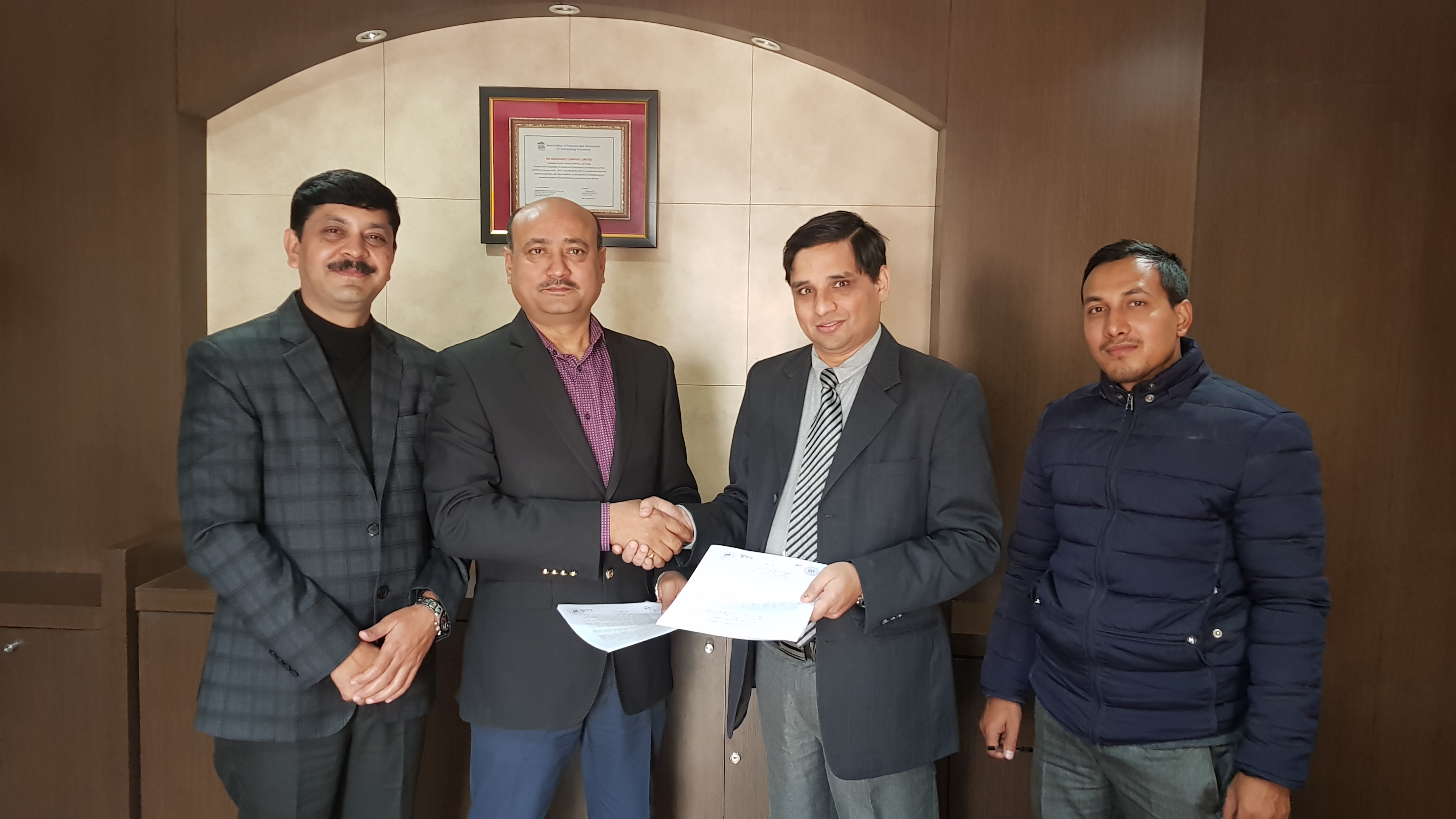 आइएमई जनरल इन्स्योरेन्स र ग्लोबल, आइएमई क्यापिटलबिच संझौता