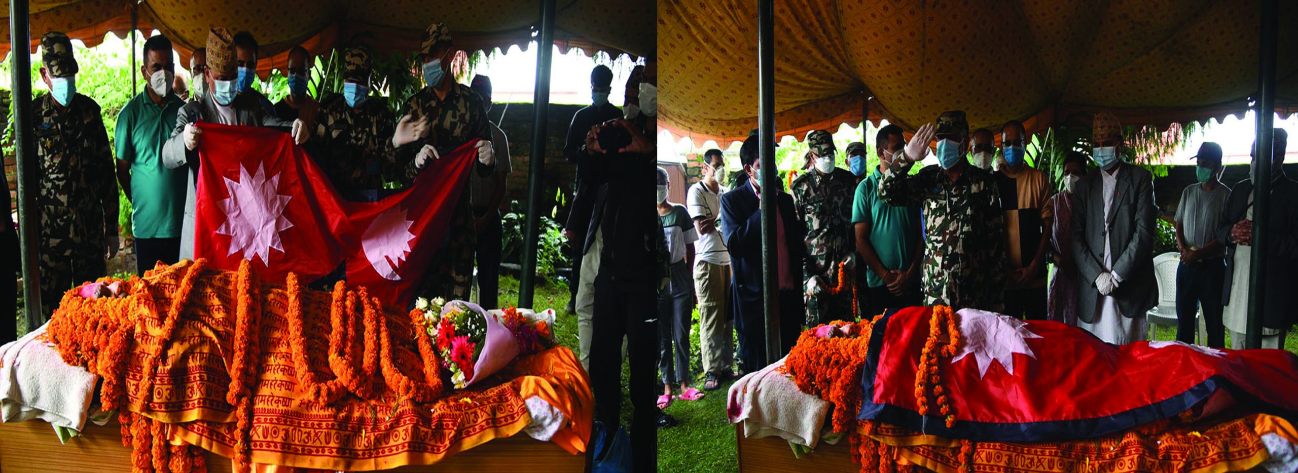 राष्ट्रकवि माधवप्रसाद घिमिरेकाे आज पशुपति आर्यघाटमा अन्त्येष्टि गरिदै