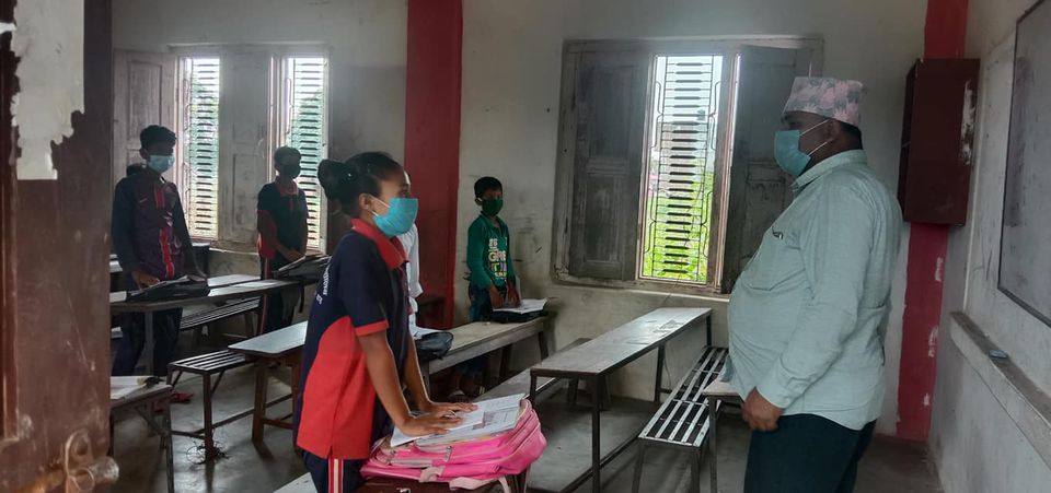 दाङमा बिद्यालय सञ्चालन भएपछि अनुगमन सुरू