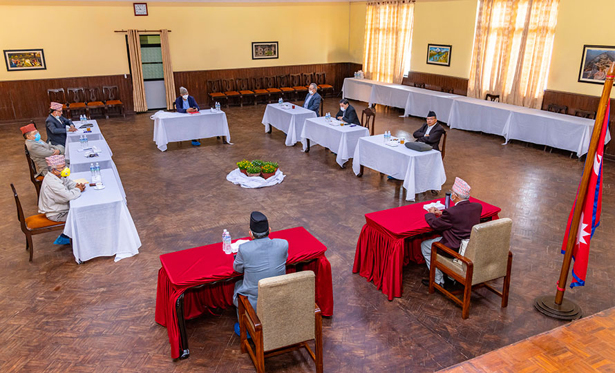 नेकपा सचिवालय बैठक आज दिउँसो १ बजे बस्दै, दुई अध्यक्षकाे वेग्ला वेग्लै प्रतिवेदनमाथी छलफल हुने ।