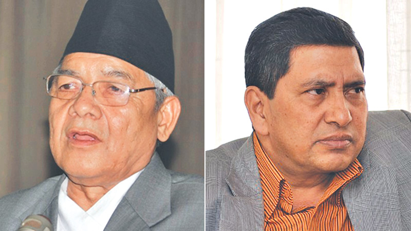 मन्त्रिमण्डल पुनर्गठनबारे छलफलः बामदेवकाे मुहार मलिन, नारायाण काजीकाे बाेलिनै फुटेन