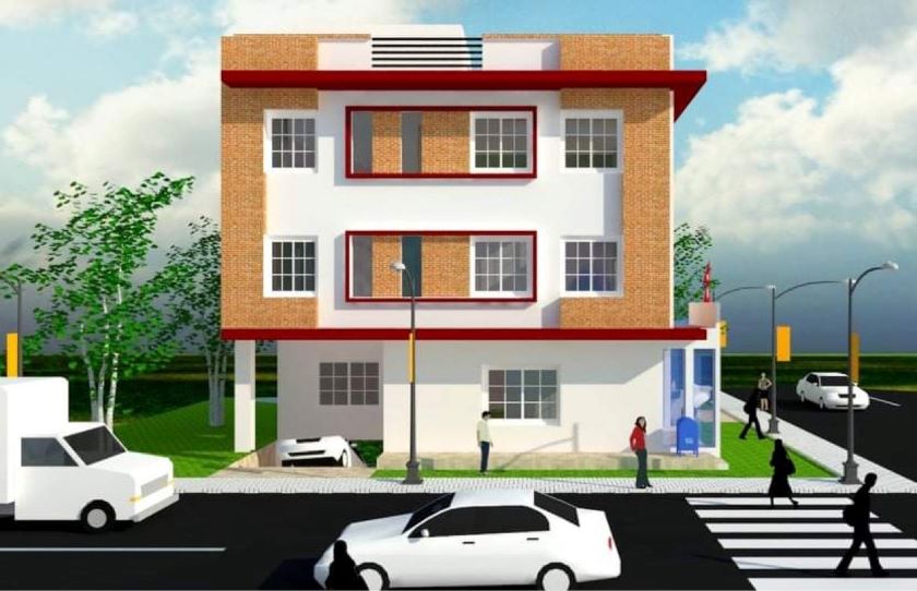 भरतपुर महानगरपालिका-५ को वडा कार्यालय भवन शिलान्यास