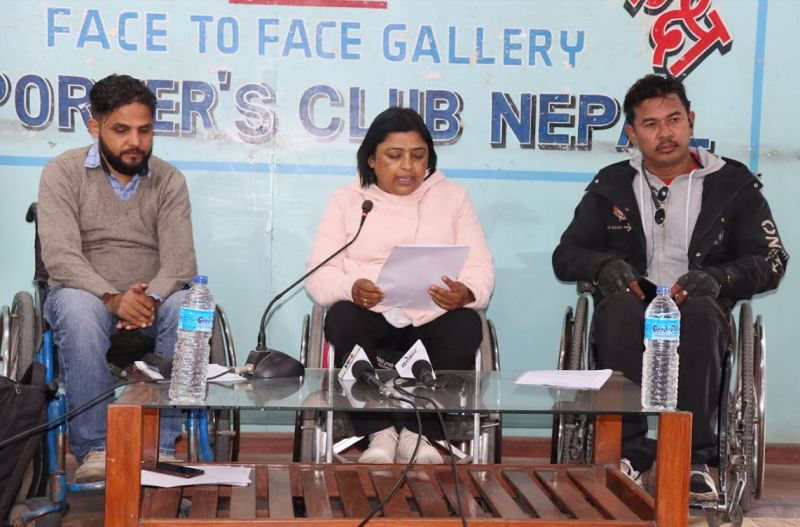 भारतमा हुने आईसिआरसी अन्तर्राष्ट्रिय ह्विल चेयर बास्केलबल टुर्नामेन्ट प्रतियोगितामा नेपालबाट २४ खेलाडी सहभागी हुँदै