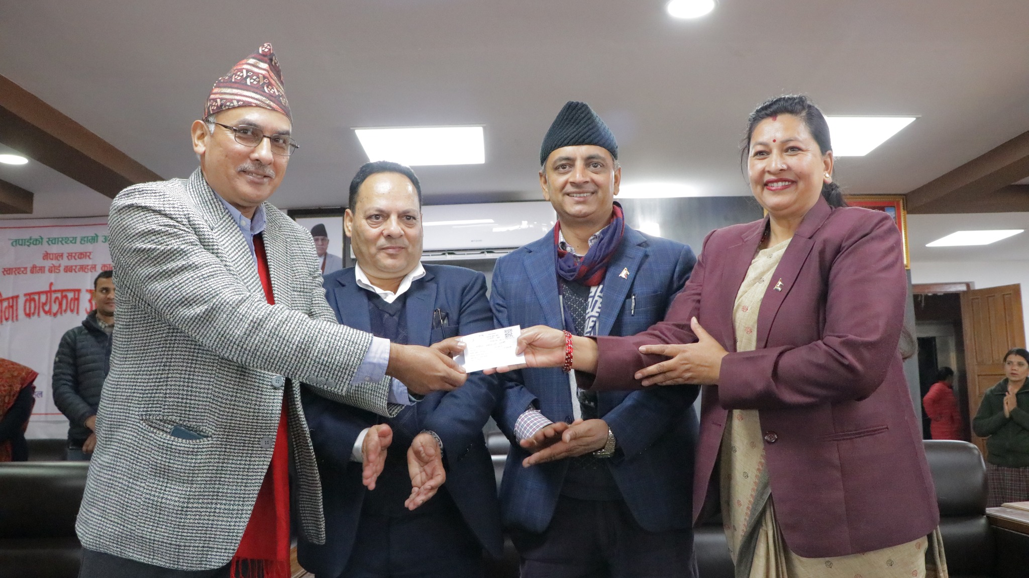 नागार्जुन नगरपालिकामा स्वास्थ्य बिमा लागु