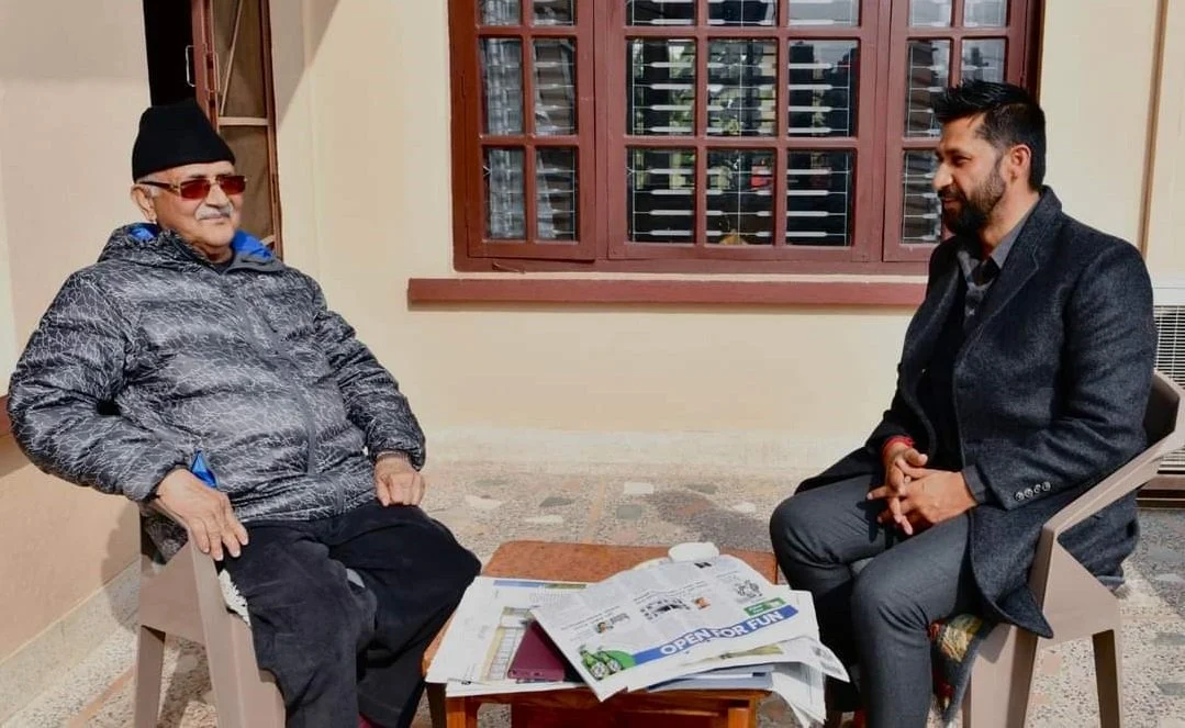 केपी ओलीलाई भेट्न बालकोट पुगे रवि