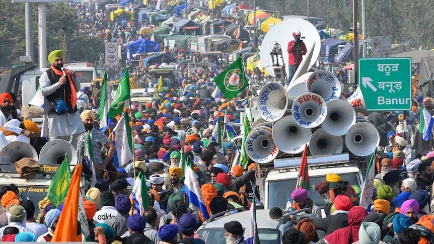 भारतमा किसान आन्दोलनको उग्र रुप