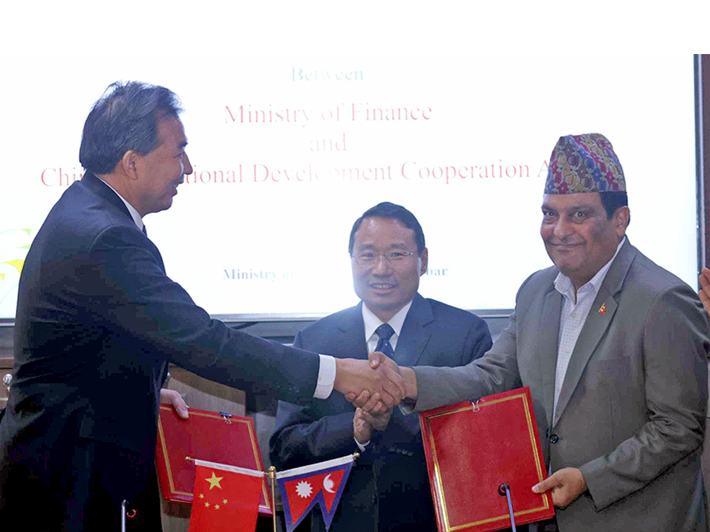 नेपाल र चीनबिच दुई महत्त्वपूर्ण सम्झौतामा हस्ताक्षर