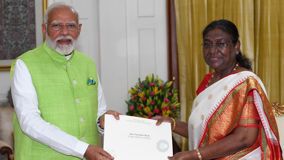 भारतीय प्रधानमन्त्री नरेन्द्र मोदीद्वारा राजीनामा