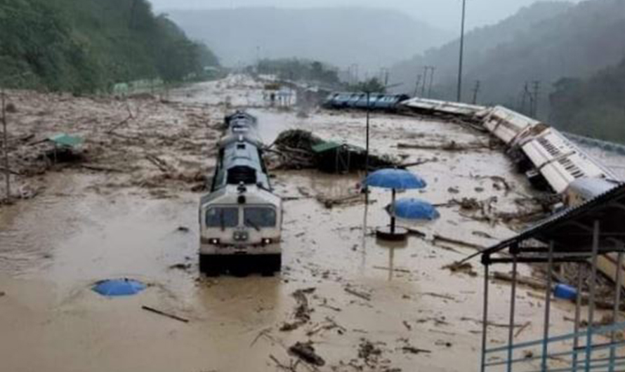 भारतको असाममा बाढीको वितण्डाबाट ६० लाख नागरिक प्रभावित