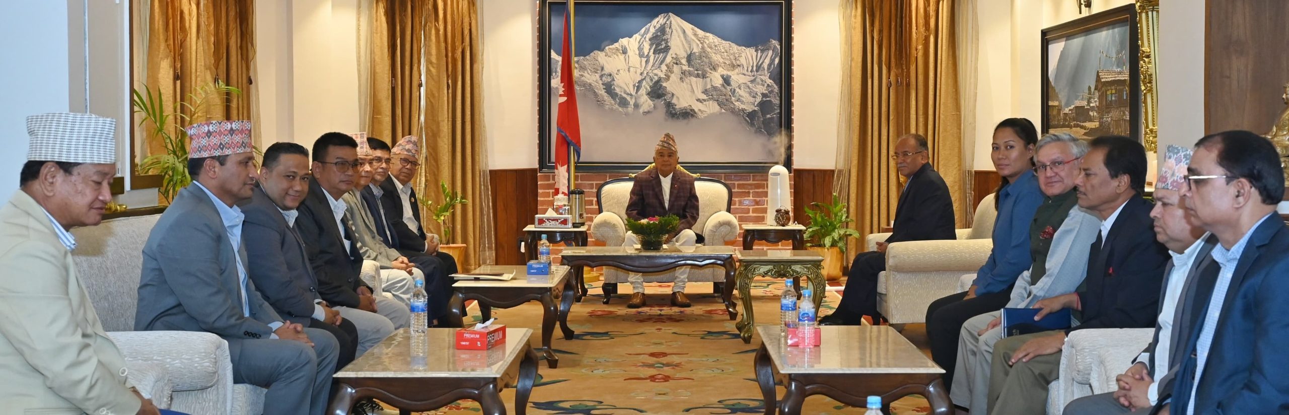 राष्ट्रपतिसमक्ष संविधानको संरक्षकको भूमिका निर्वाह गर्न प्रतिपक्षी दलहरुको आग्रह