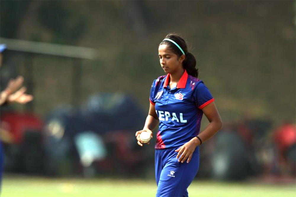 कुवेतविरुद्ध नेपाल १६५ रनले विजयी, पूजाले एक ओभरमा चार विकेट लिएर १२८ रन बनाइन