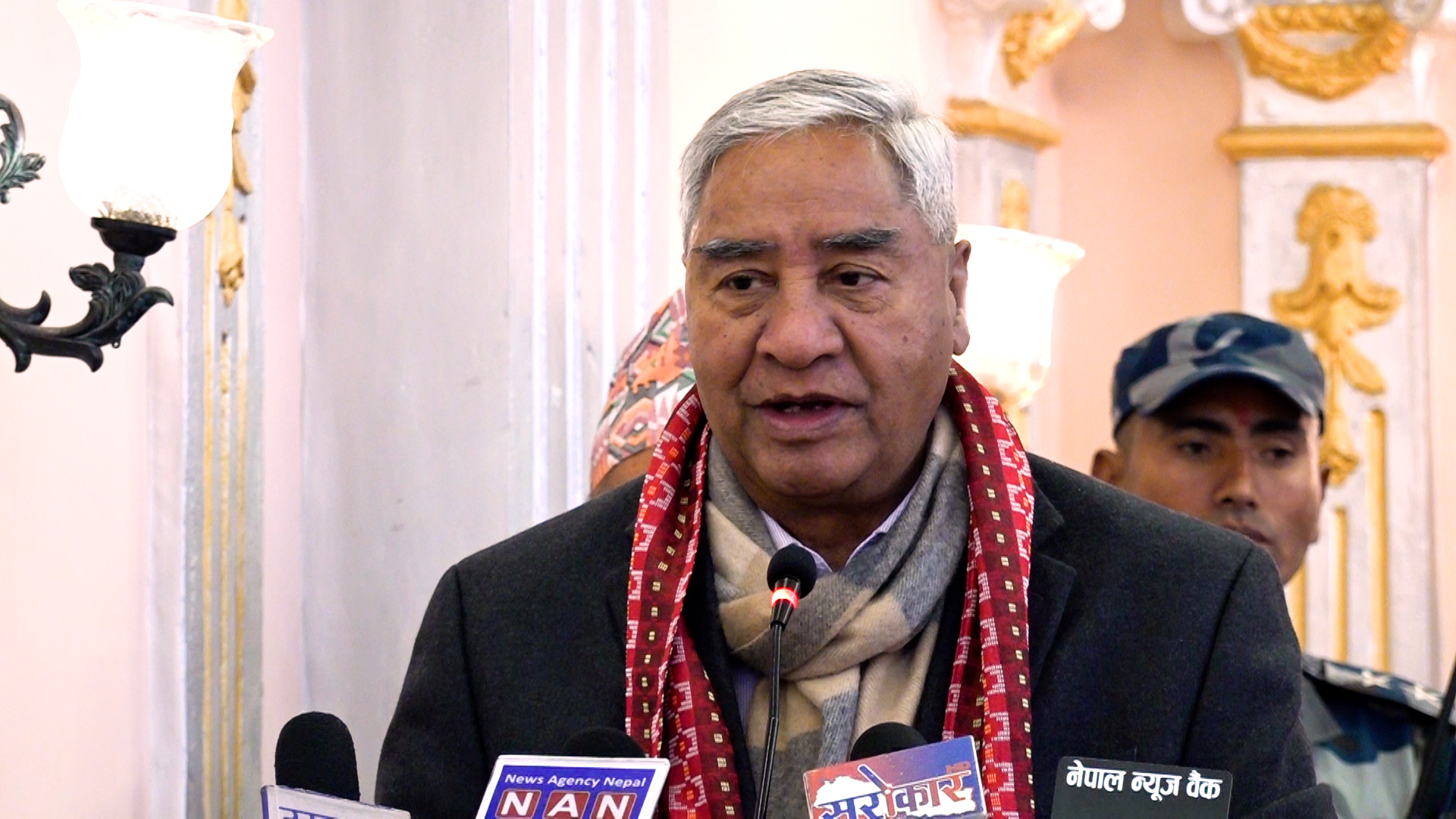 गणतन्त्रयात सुदृढ यायेमाःगुलिइ सभापति देउवां बः बियादिल