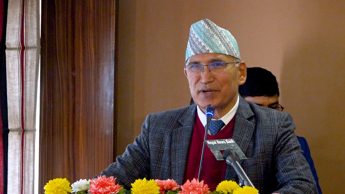 एमाले उपाध्यक्ष विष्णु पौडेल पक्राउ