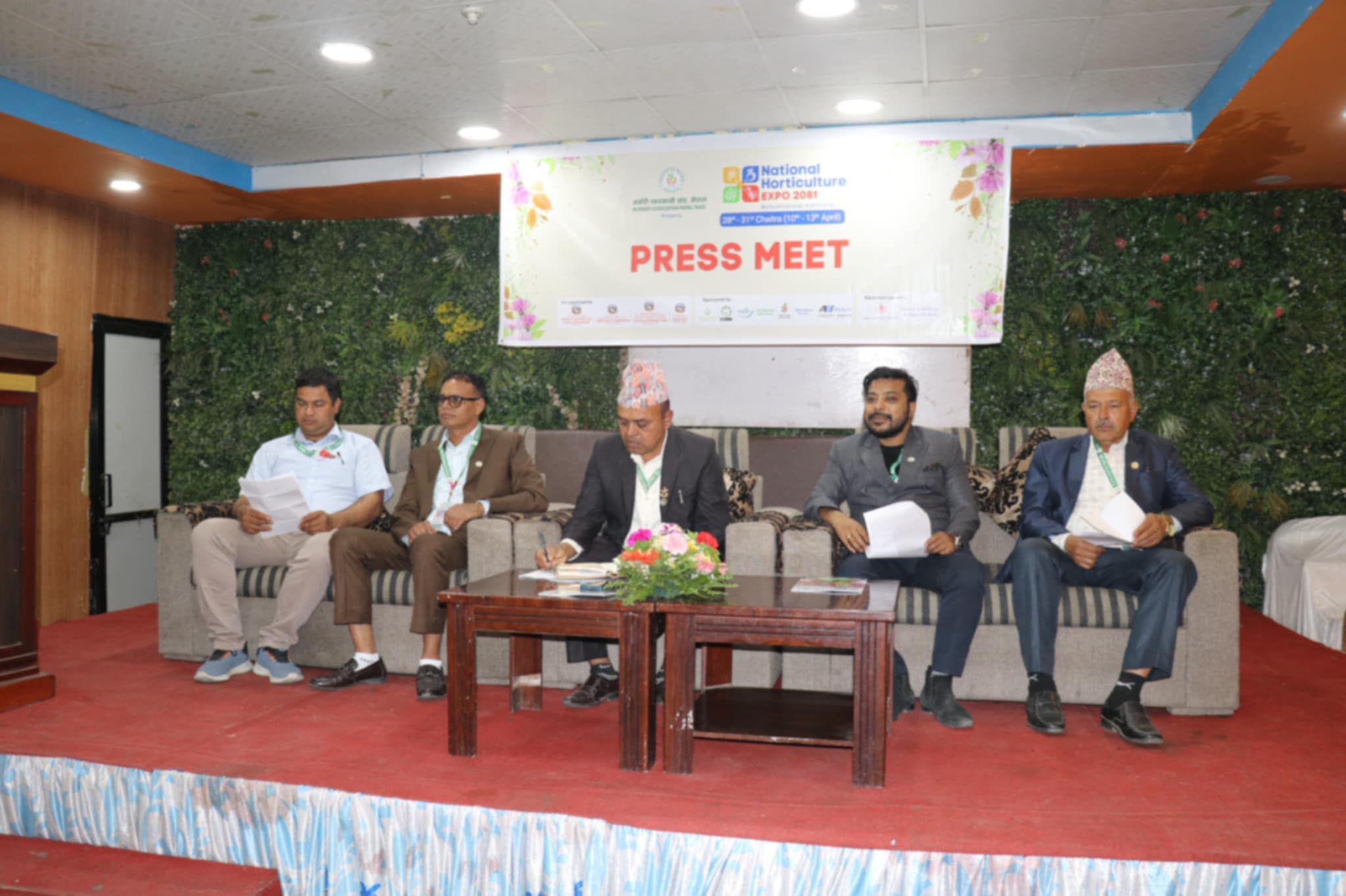 दोश्रो हर्टिकल्चर एक्स्पो २०८१ को तयारी पूरा चैत्र २८-३१ गतेसम्म हर्टिकल्चर एक्स्पो