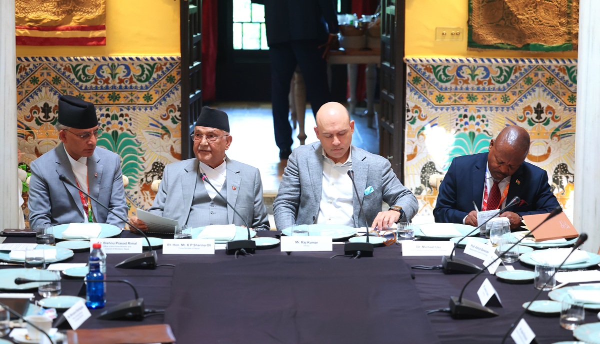 विकास सहयोगके भविष्य लेल स्वतन्त्र आयोगक घोषणा कार्यक्रममे प्रधानमन्त्रीक सम्बोधन