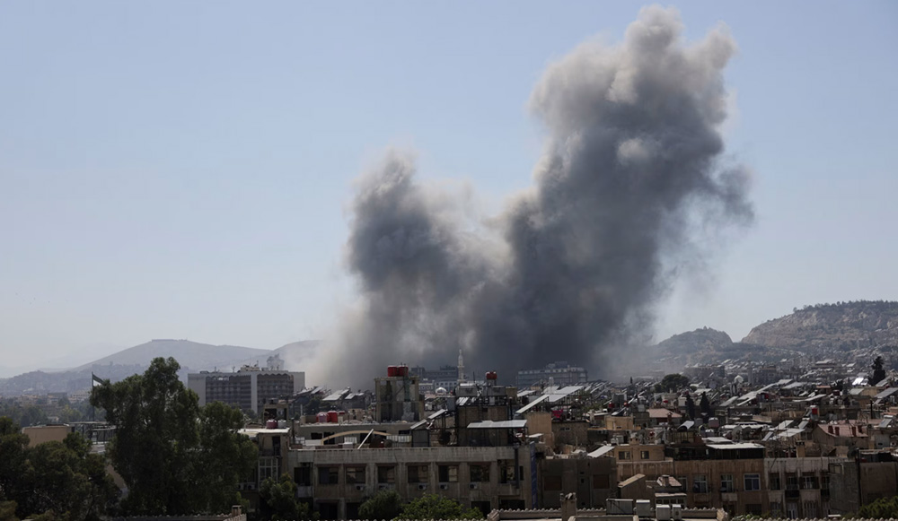 सिरियाली सेनाको मुख्यालयमा इजरायलको भिषण आक्रमण