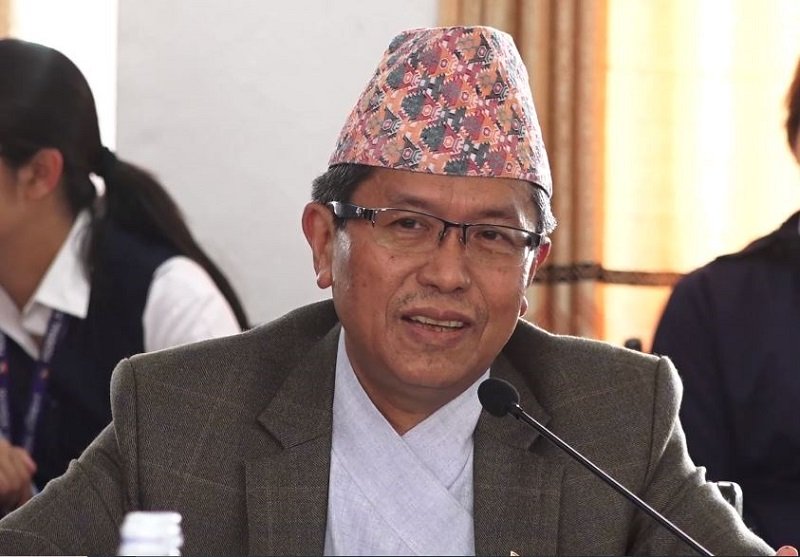 जेनजीको एक समूहद्वारा अख्तियार प्रमुखको राजीनामा माग्दै प्रदर्शन