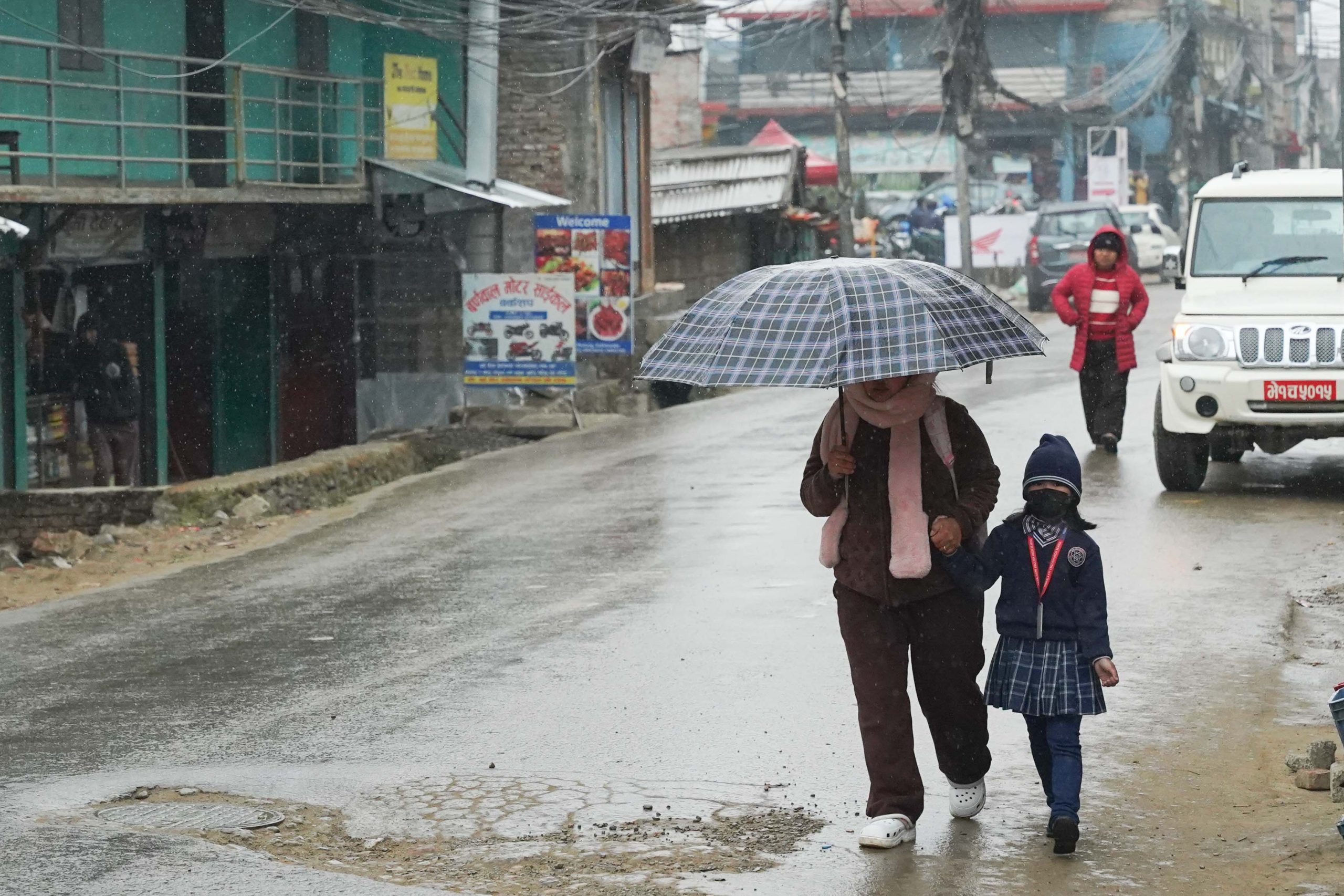 यी स्थानमा वर्षा र हिमपातको सम्भावना