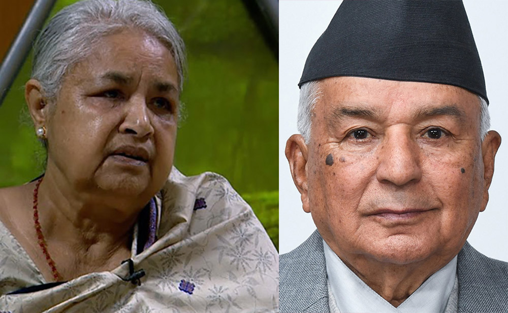 राष्ट्रपति पौडेल र प्रधानमन्त्री कार्कीबीच वार्ता