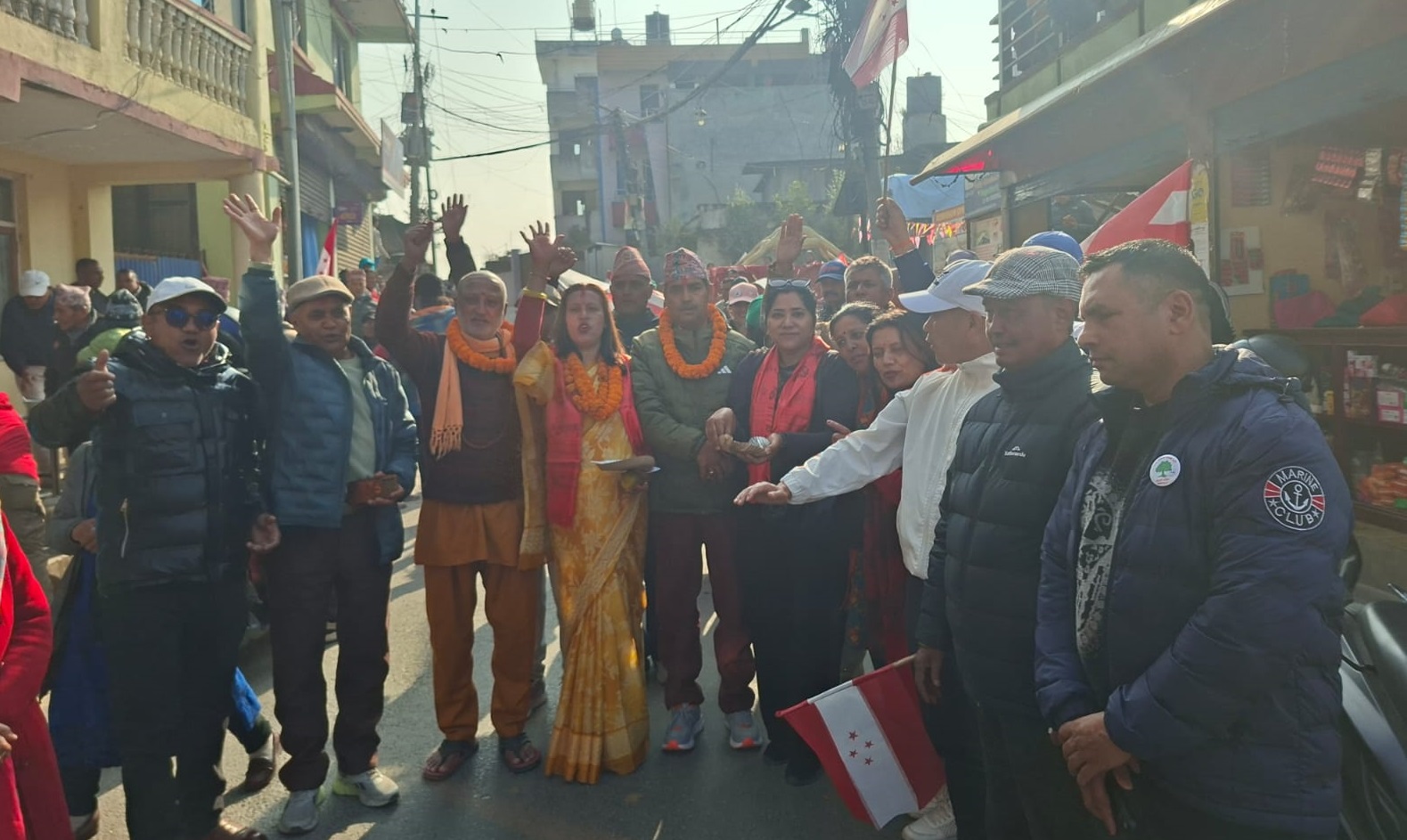 काठमाडौं क्षेत्र नं. ९ मा बास्तोलाको समर्थनमा जुटे मतदाता