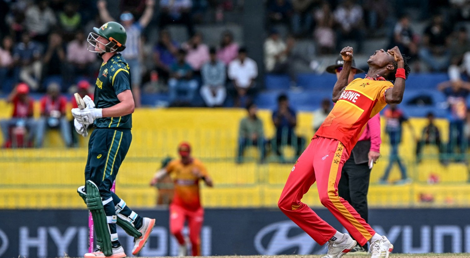 जिम्बाब्वेसँग अस्ट्रेलिया पराजित