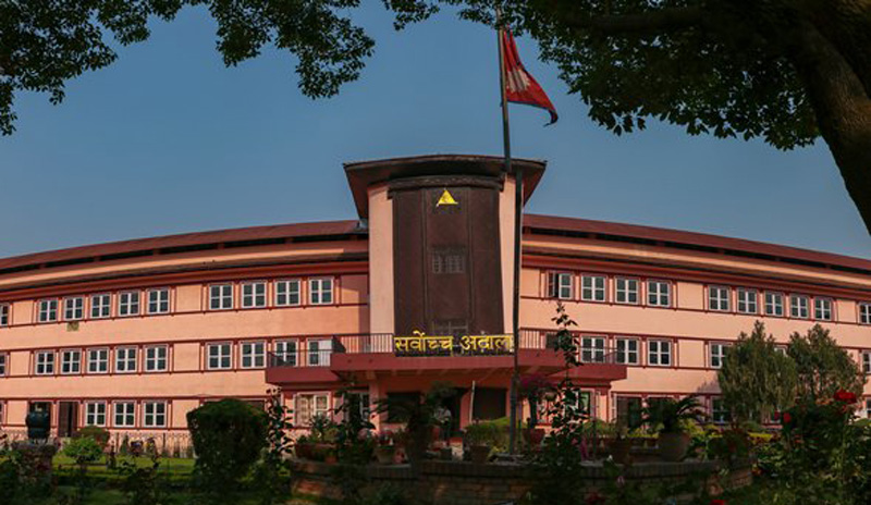 इम्बोस्ड नम्बर प्लेटमा अंग्रेजी भाषा प्रयोग नगर्न अन्तरिम आदेश जारी