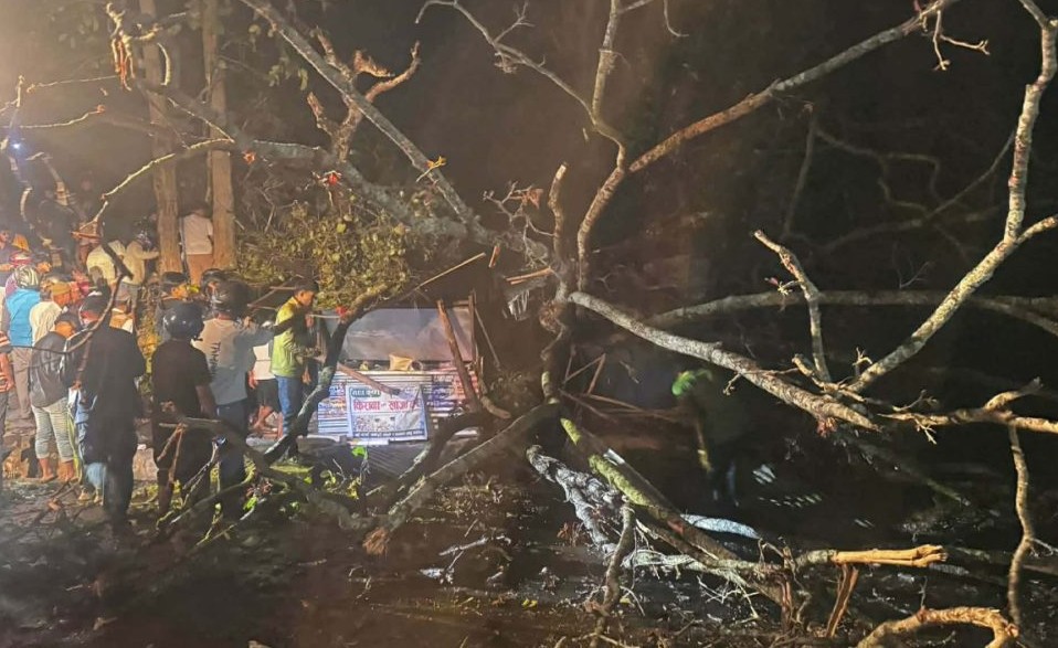 उदयपुरको कटारीमा हावाहुरीले २ जनाको मृत्यु