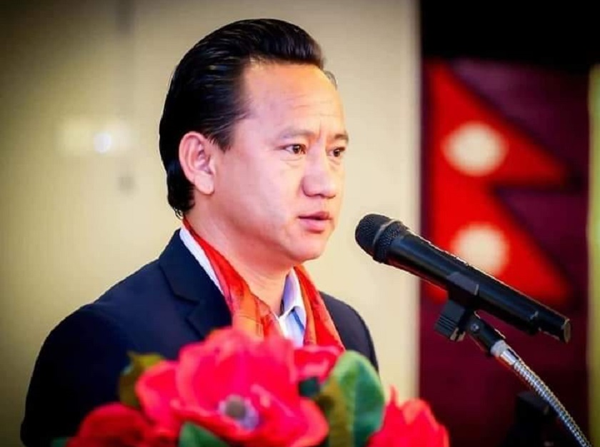 तरुण दलका मोनोनीत अध्यक्ष विद्वान गुरुङले दिए राजीनामा