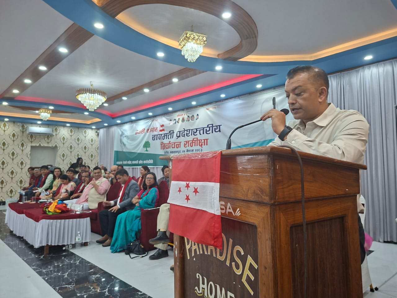 गुट स्वीकार्य हुँदैन, सबैलाई मिलाएर लैजान संवादमा छु : गगन थापा