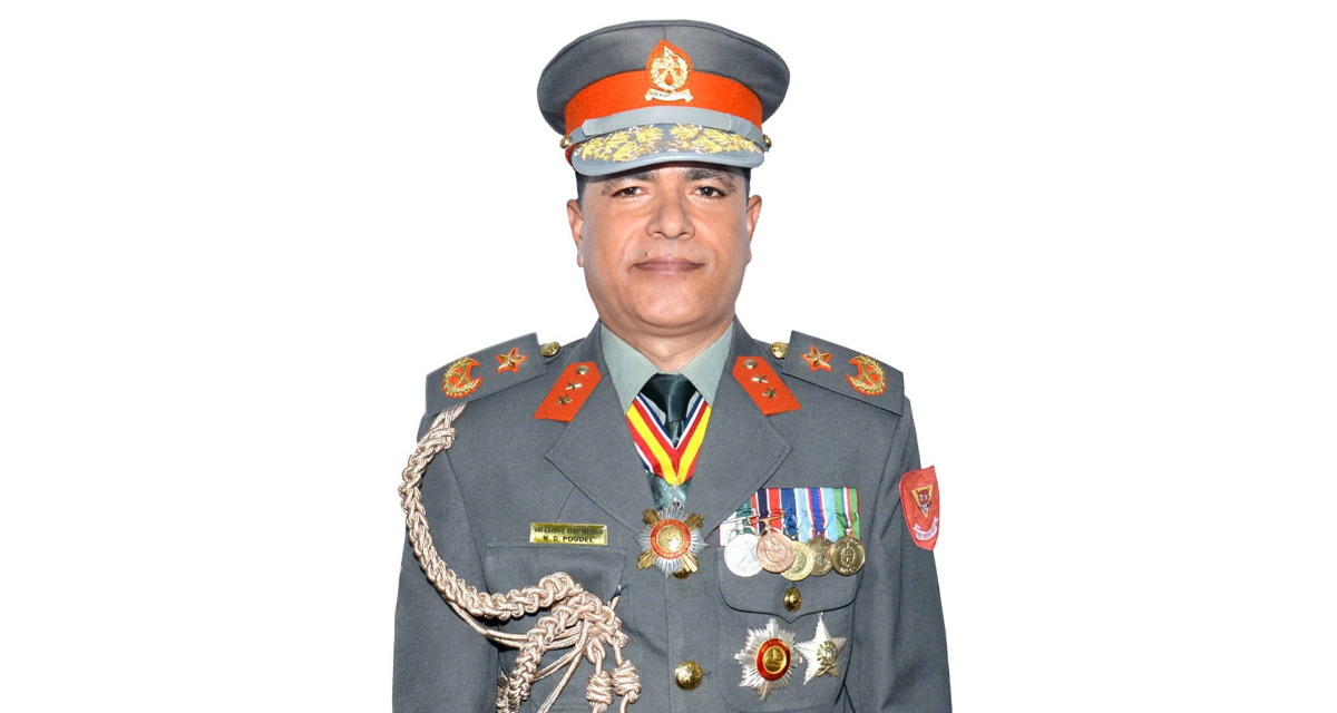 सशस्त्र प्रहरीको आइजिपीमा नारायणदत्त पौडेल नियुक्त