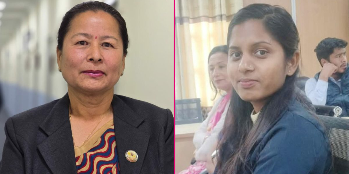 उपसभामुख पदमा राप्रपाकी लामा र श्रम संस्कृतिकी ठाकुरको उम्मेदवारी दर्ता