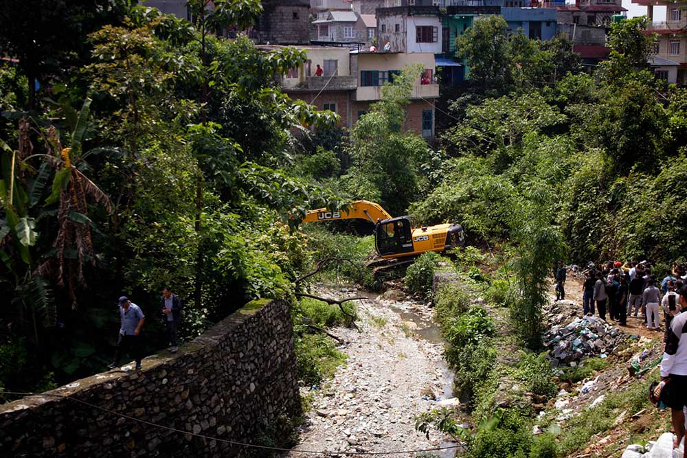फिर्केखोला अतिक्रमण हटाउने अभियान दोस्रो दिन पनि जारी, पोखरामा कोरिडोर र साइकल ट्र्याक निर्माण गरिने