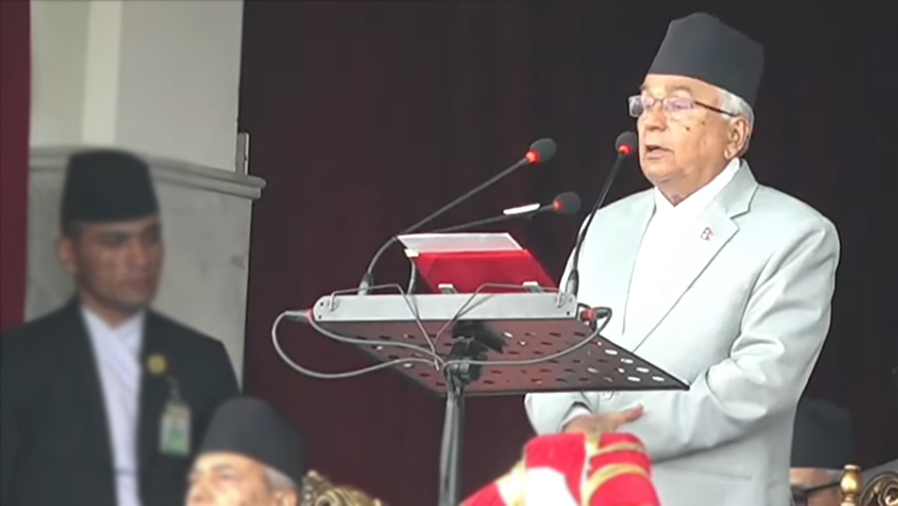 गणतन्त्र संसारकै उत्कृष्ट व्यवस्था : राष्ट्रपति पौडेल