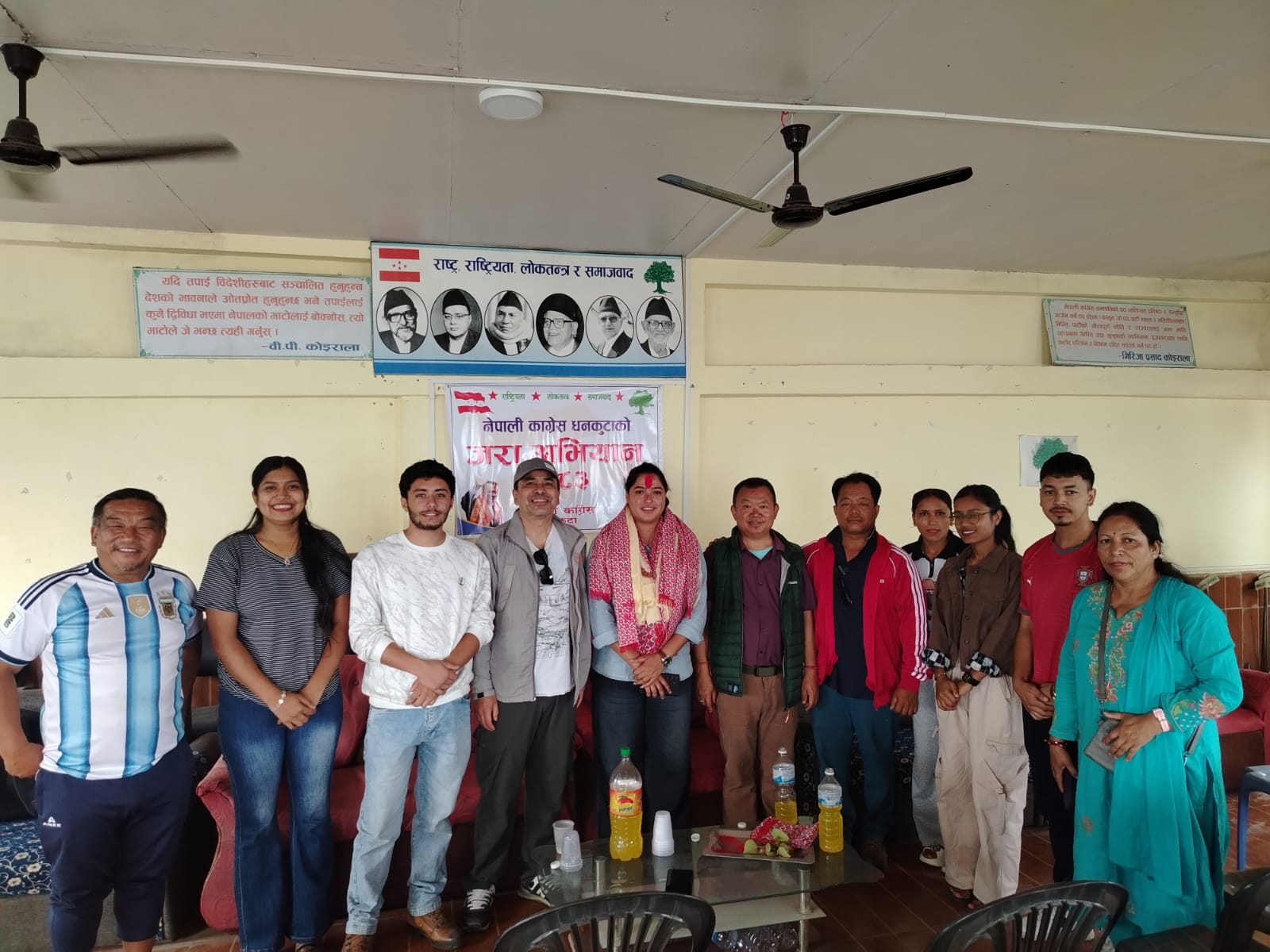 नेवीसंघकी पहिलो महिला अध्यक्ष करुणालाई गृह जिल्ला धनकुटामा स्वागत
