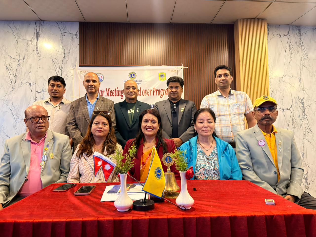 लायन्स क्लब अफ नेपाल जर्नालिस्टको पूर्ण वैठक तथा पद हस्तान्तरण कार्यक्रम सम्पन्न