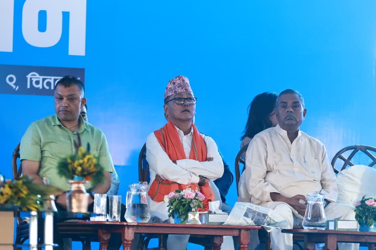 रास्वपा महाधिवेशन उद्घाटनमा गगन थापादेखि सिके राउतसम्म