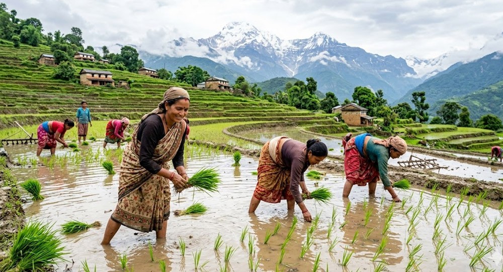 असार १२ सम्म ११.३३ प्रतिशत मात्रै धान रोपाइँ, मधेशमा सुख्खाले उत्पादन घट्ने चिन्ता