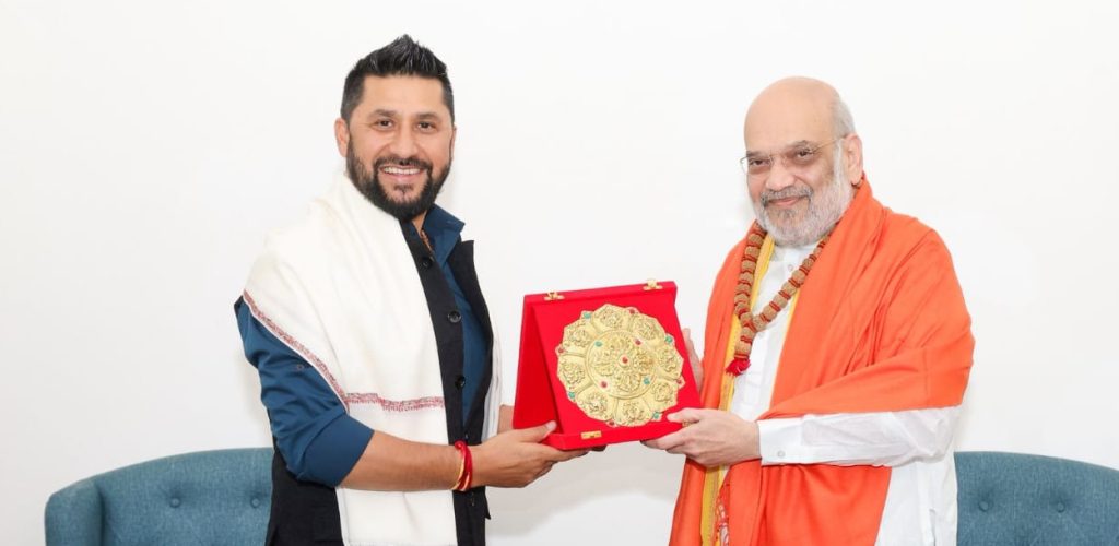रास्वपा सभापति लामिछाने र भारतीय गृहमन्त्री शाहबीच भेटवार्ता