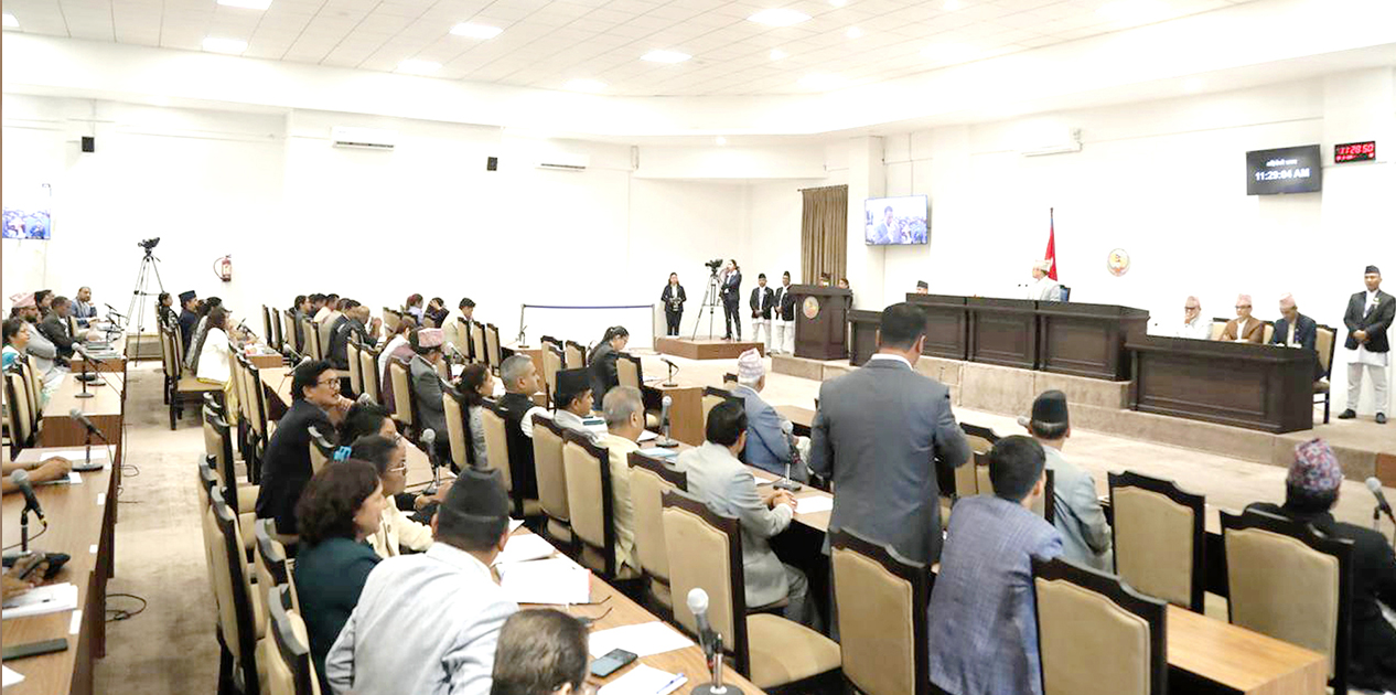 सरकारले ल्याएको चार अध्यादेश प्रतिस्थापन विधेयक प्रतिनिधिसभामा पेस