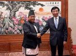 परराष्ट्रमन्त्री खनाल र सीपीपीसीसी अध्यक्ष वाङ हुनिङबीच भेटवार्ता