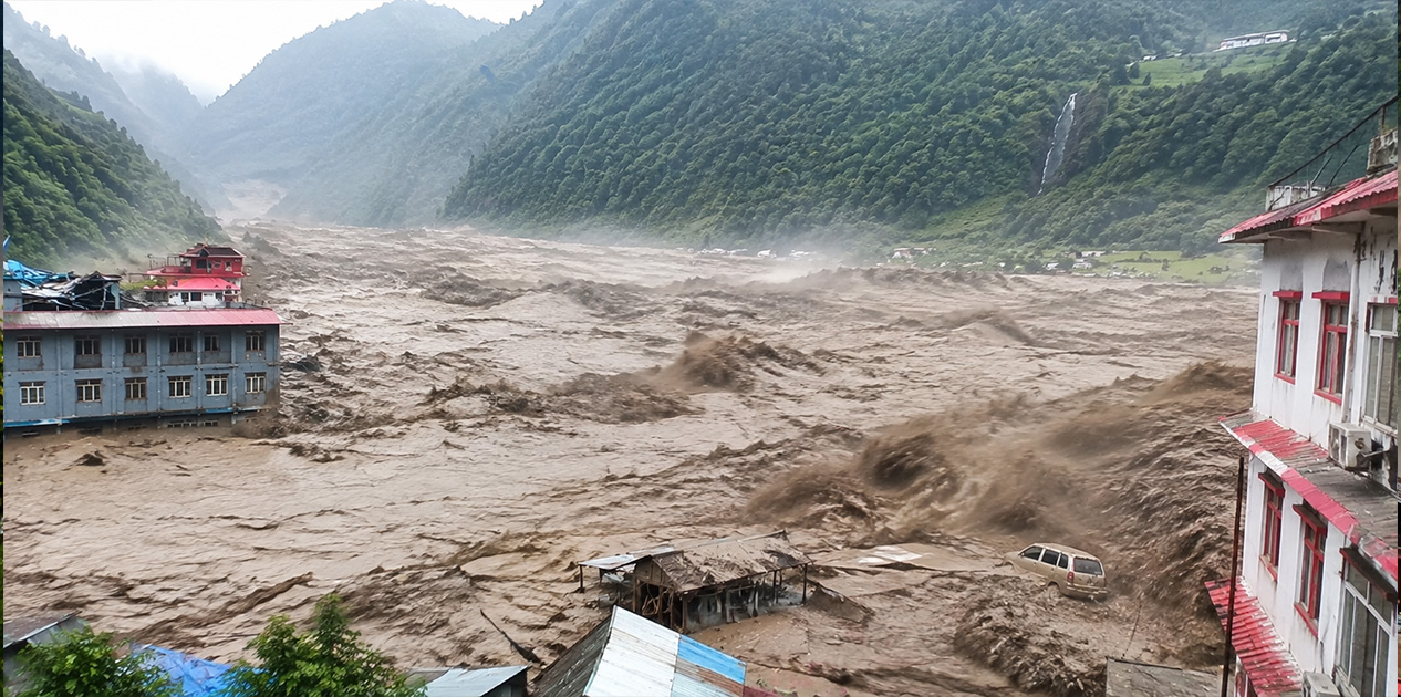 रसुवा बाढीपछि सिन्धुपाल्चोकका २२४ जना सम्पर्कविहीन