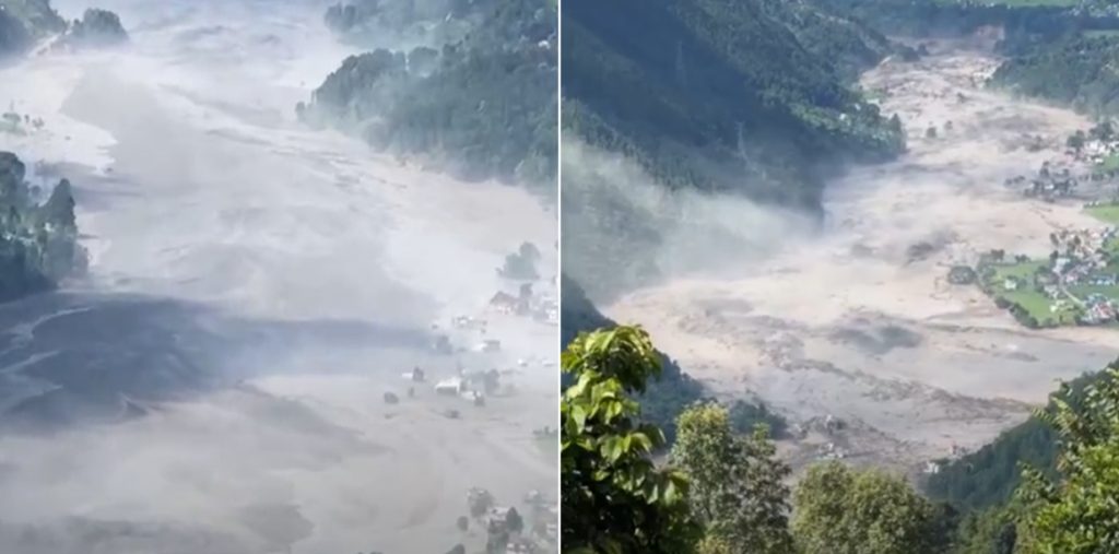 भोटेकोशी बाढी : खोज तथा उद्धारका लागि हेलिकप्टरसहित सैन्य टोली परिचालन
