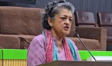 अहंकार त्यागेर पार्टी एकतामा आउन इतर पक्षलाई सुजाताको आग्रह : ‘देउवाजी, अब पदका लागि नलड्नुहोस्, अभिभावक बन्नुहोस्’