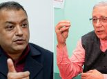कांग्रेस सभापति गगन थापा र नेता डा. शेखर कोइरालाबीच भेटवार्ता