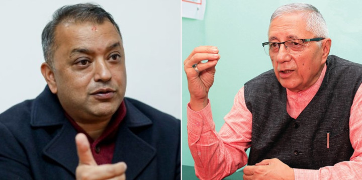 कांग्रेस सभापति गगन थापा र नेता डा. शेखर कोइरालाबीच भेटवार्ता
