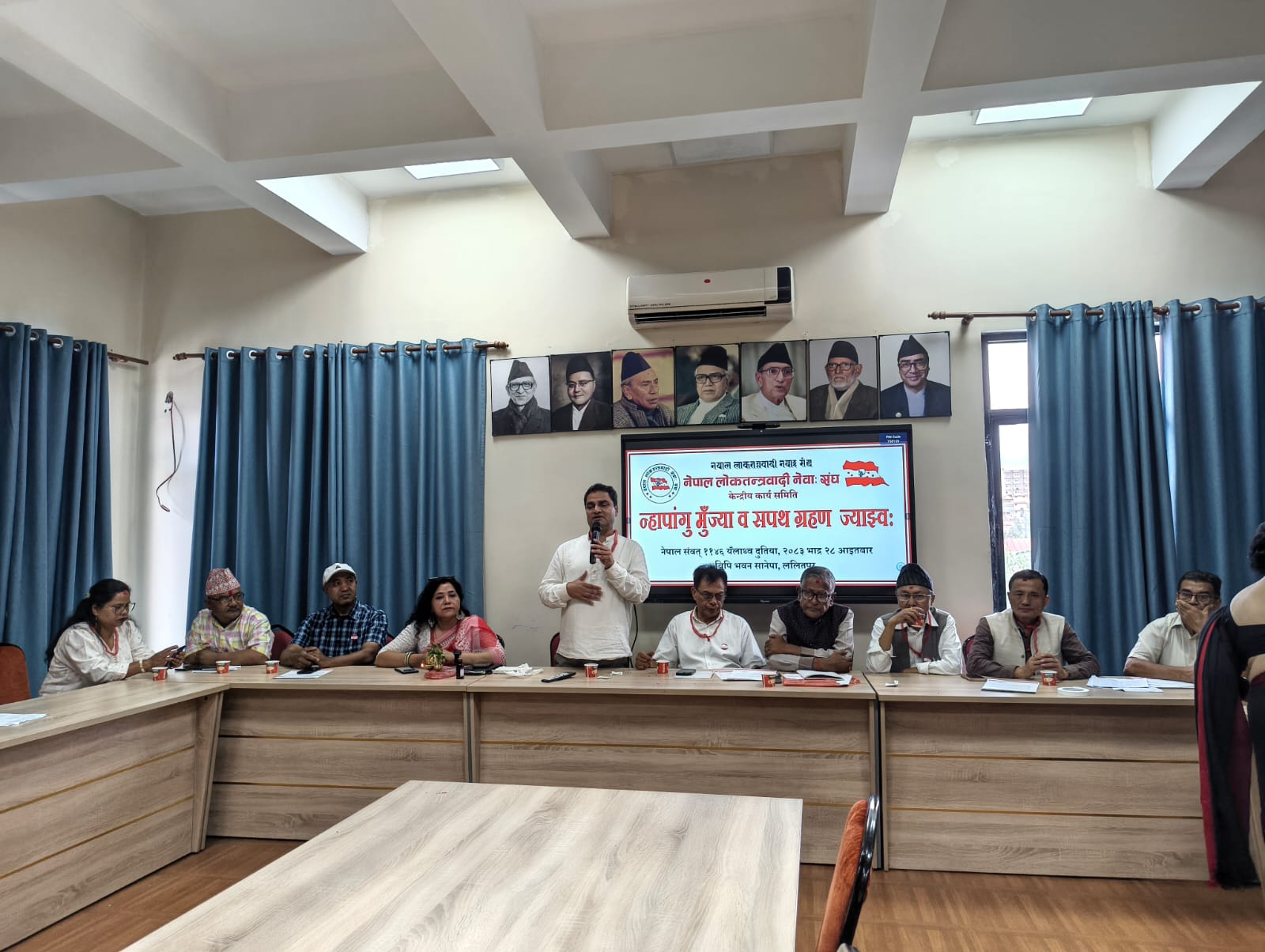 नेवारी सम्पदा र संस्कृति बचाउन लोकतन्त्रवादी नेवा संघ अपरिहार्य : महामन्त्री प्रदीप पौडेल