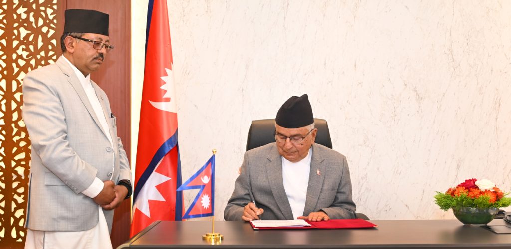 राष्ट्रपति पौडेलले जारी गरे विपद्सम्बन्धी अध्यादेश